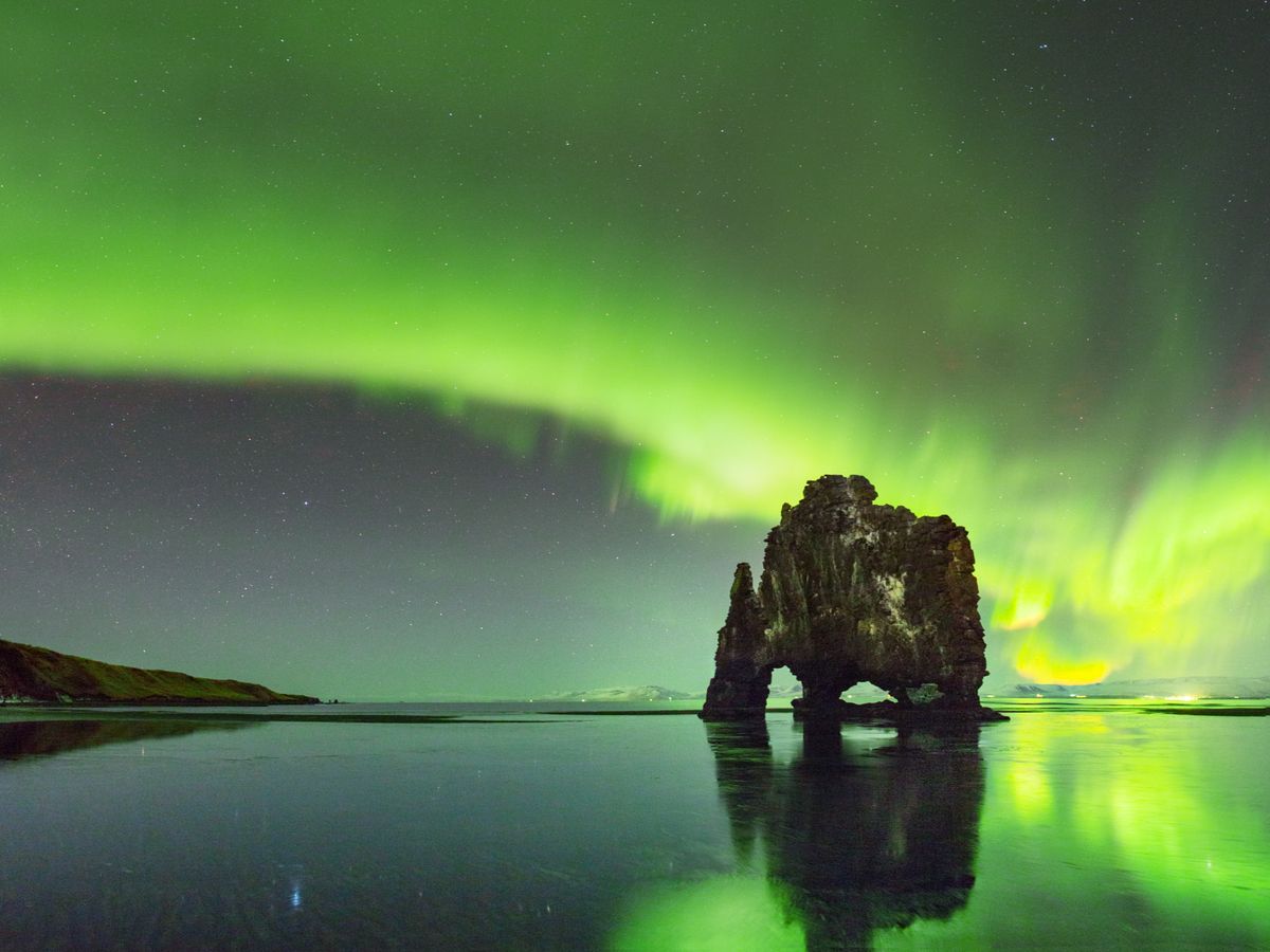 Photographing the northern lights