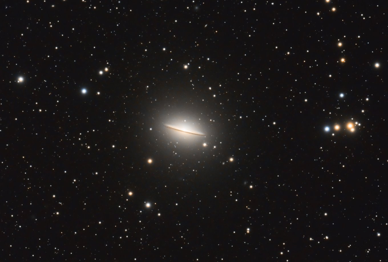 Messier 104, the Sombrero galaxy