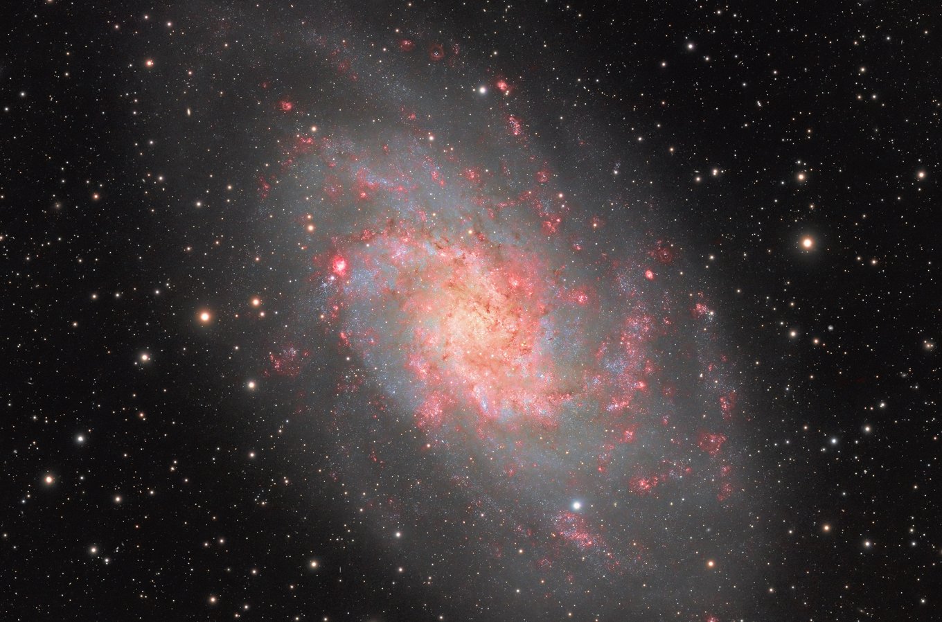 Messier 33, la galaxie du Triangle