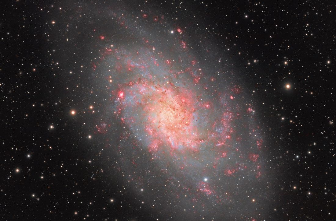 Messier 33, la galaxie du Triangle