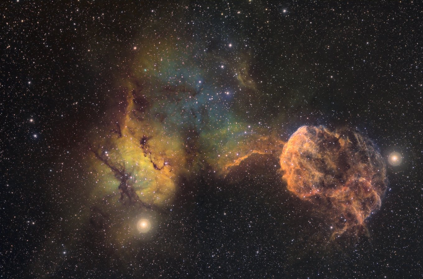 IC 443, la nébuleuse de la Méduse