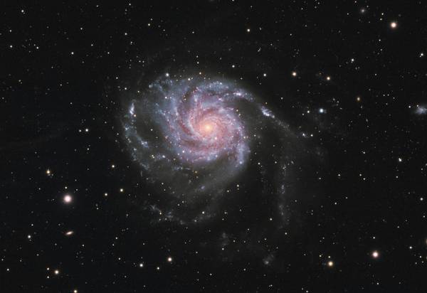 Messier 101, la galaxie du Moulinet