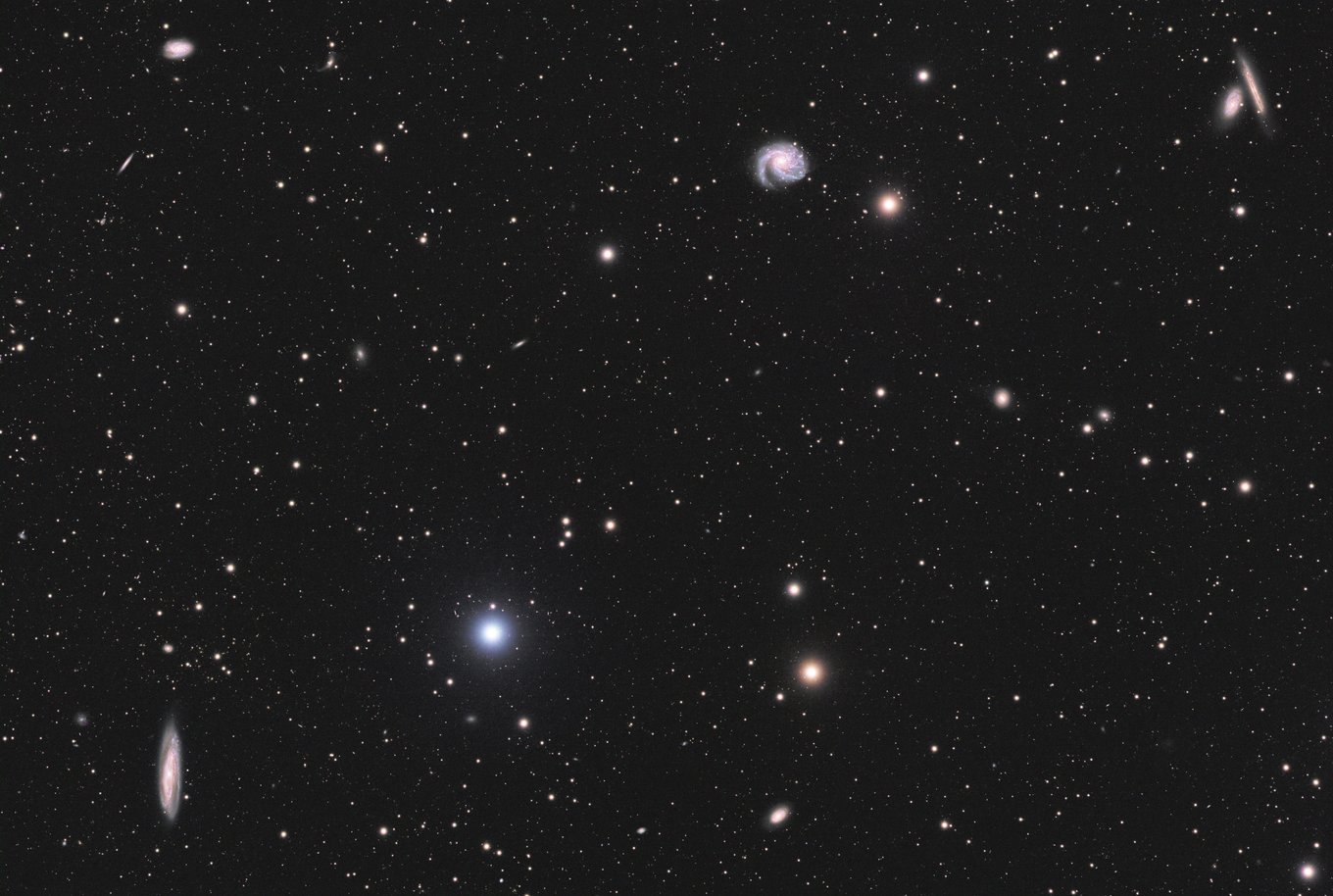 Messier 98, Messier 99 & friends